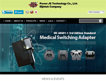 Tablet Screenshot of powersupplytech.net